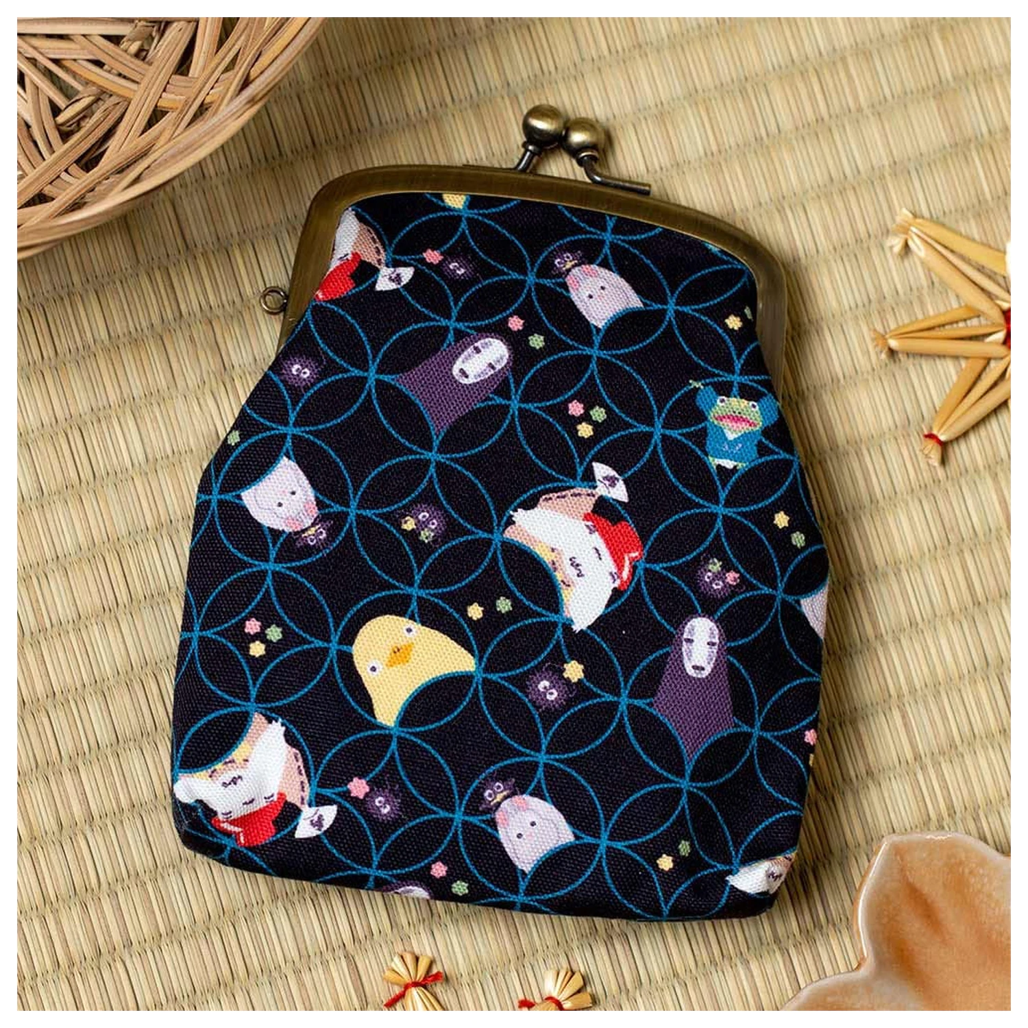 Spirited Away Münztasche Chihiro Brieftasche Spirits and Candy Produktfoto