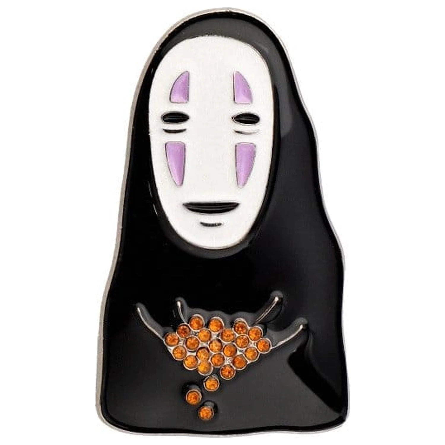 Spirited Away Metall Brosche No-Face Produktfoto