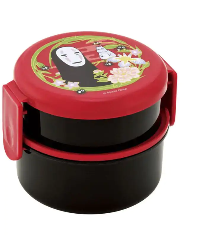 Chihiros Reise ins Zauberland Zweilagige runde Lunchbox No Face Dark Red termékfotó