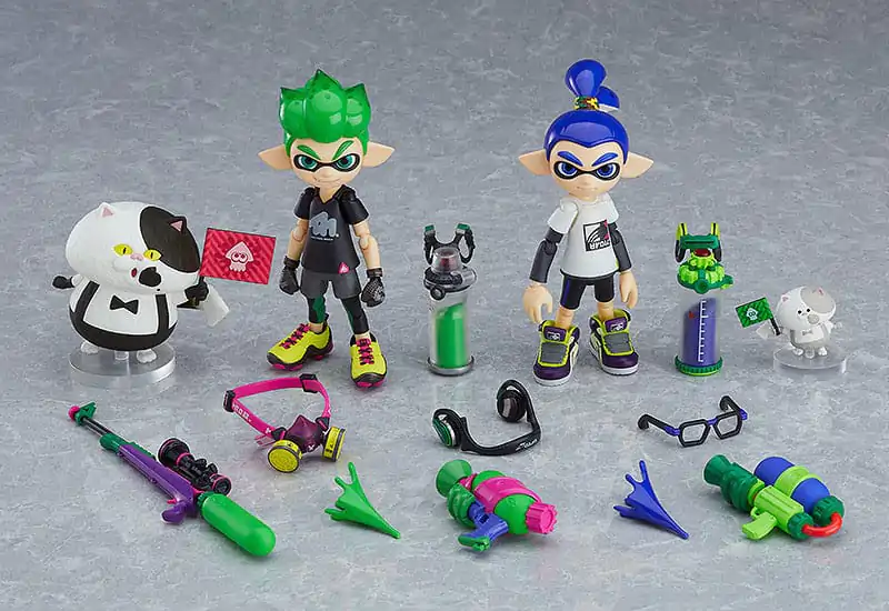 Splatoon/Splatoon 2 Figma Actionfigur Splatoon Boy DX Edition 10 cm Produktfoto