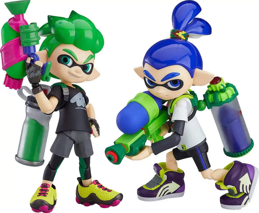 Splatoon/Splatoon 2 Figma Actionfigur Splatoon Boy DX Edition 10 cm Produktfoto