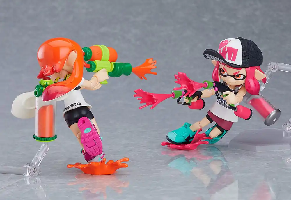 Splatoon/Splatoon 2 Figma Actionfigur Splatoon Girl DX Edition 10 cm Produktfoto