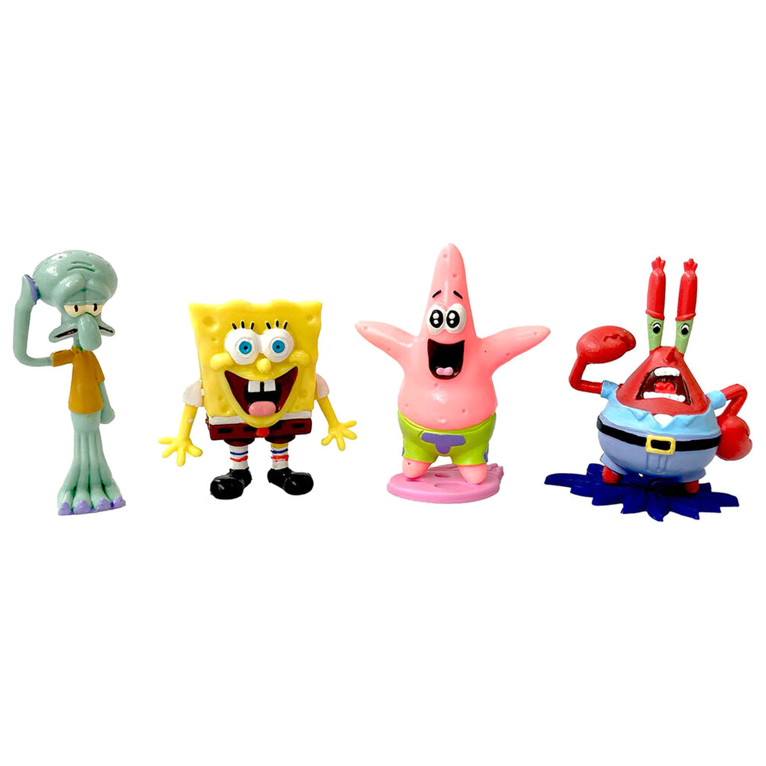 Sponge Bob Packung 4 Figuren Produktfoto