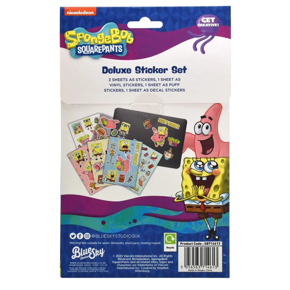 Sponge Bob Aufkleber Set termékfotó