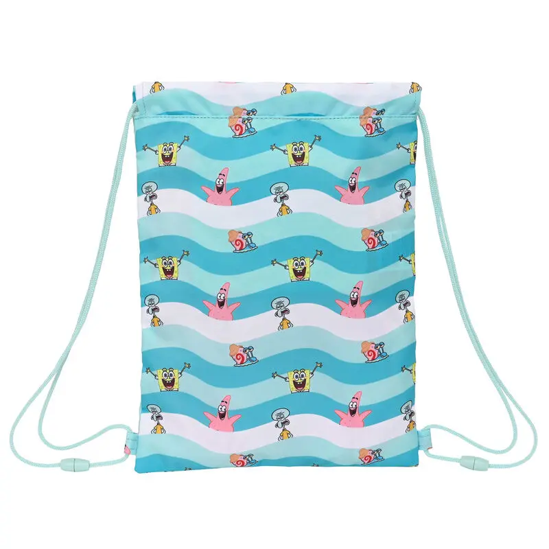 Sponge Bob Stay Positive Turnbeutel 34cm Produktfoto