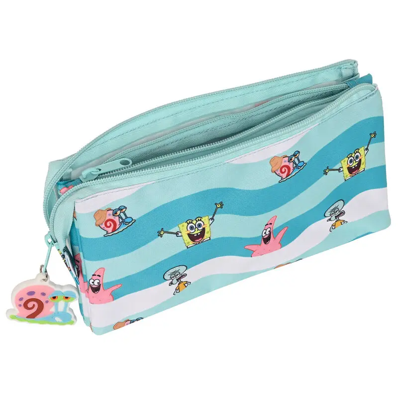 Sponge Bob Stay Positive Dreifaches Mäppchen Produktfoto