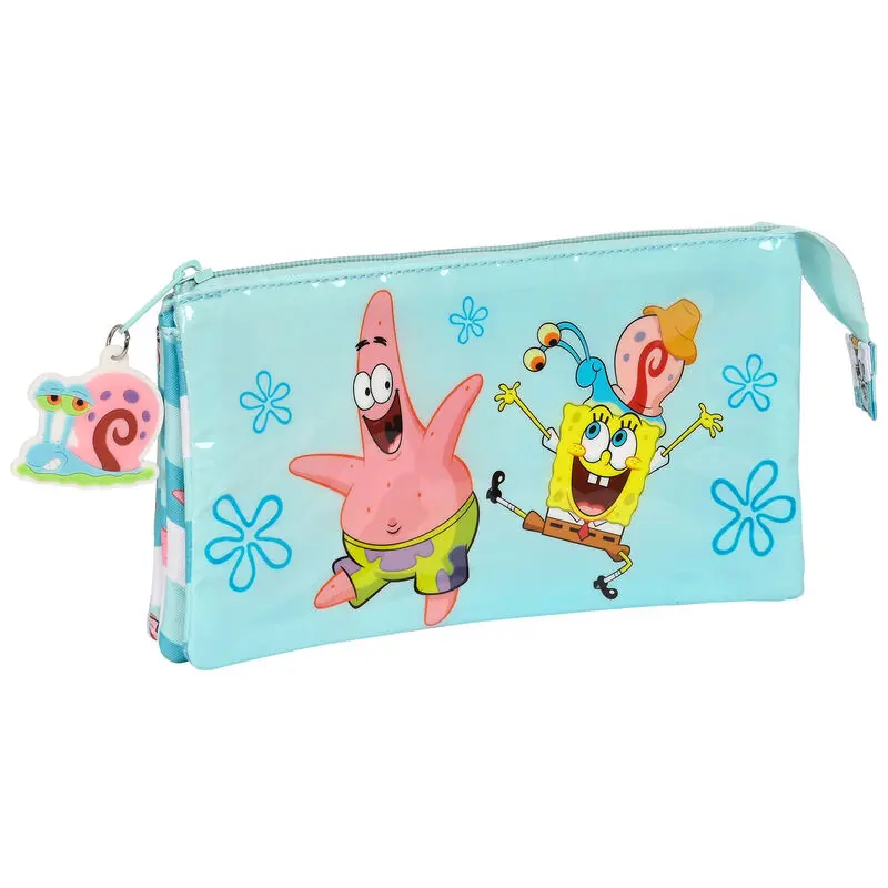 Sponge Bob Stay Positive Dreifaches Mäppchen Produktfoto