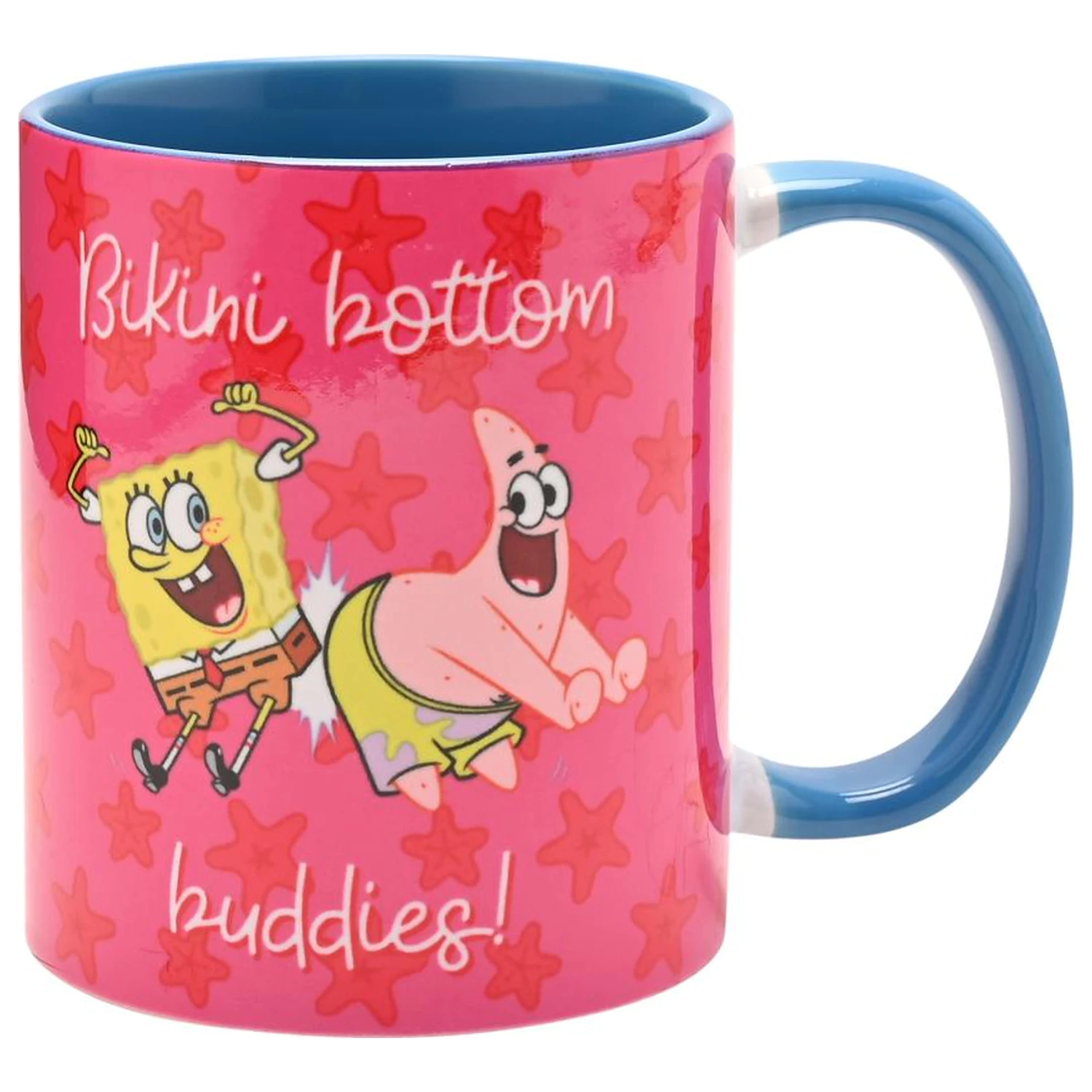SpongeBob Bikini Bottom Buddies innen farbiger Becher 325 ml Produktfoto
