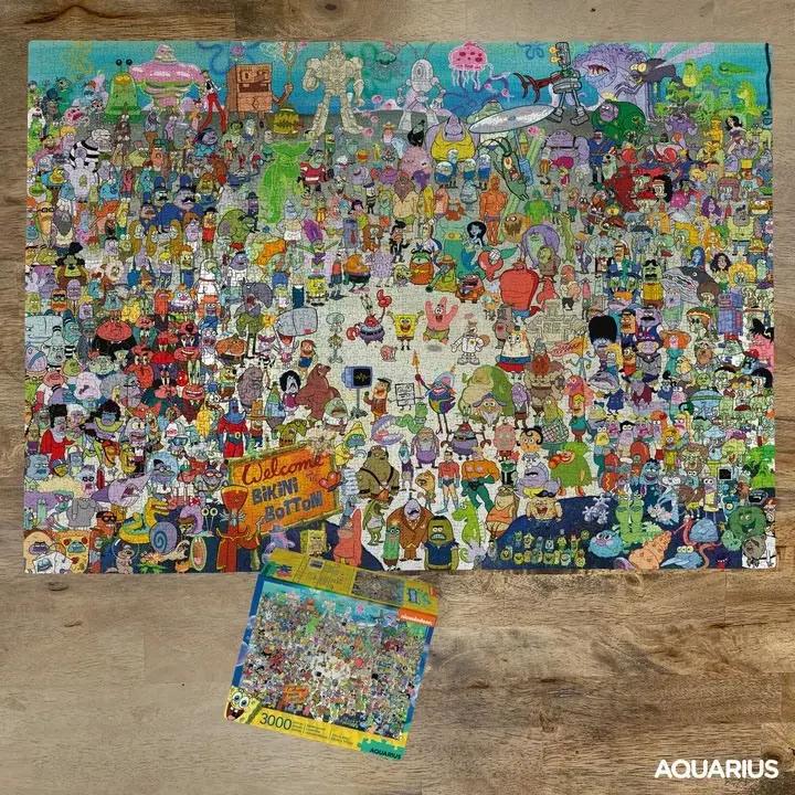 SpongeBob Puzzle Bikini Bottom (3000 Teile) Produktfoto