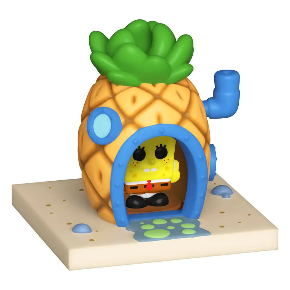 Spongebob Bitty Funko POP! Town Vinyl Figur Spongebob at Home termékfotó