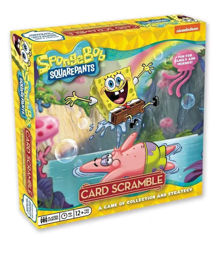 SpongeBob Brettspiel Card Scramble *Englische Version* termékfotó