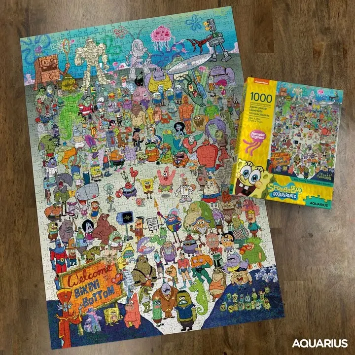 SpongeBob Puzzle Cast (1000 Teile) Produktfoto