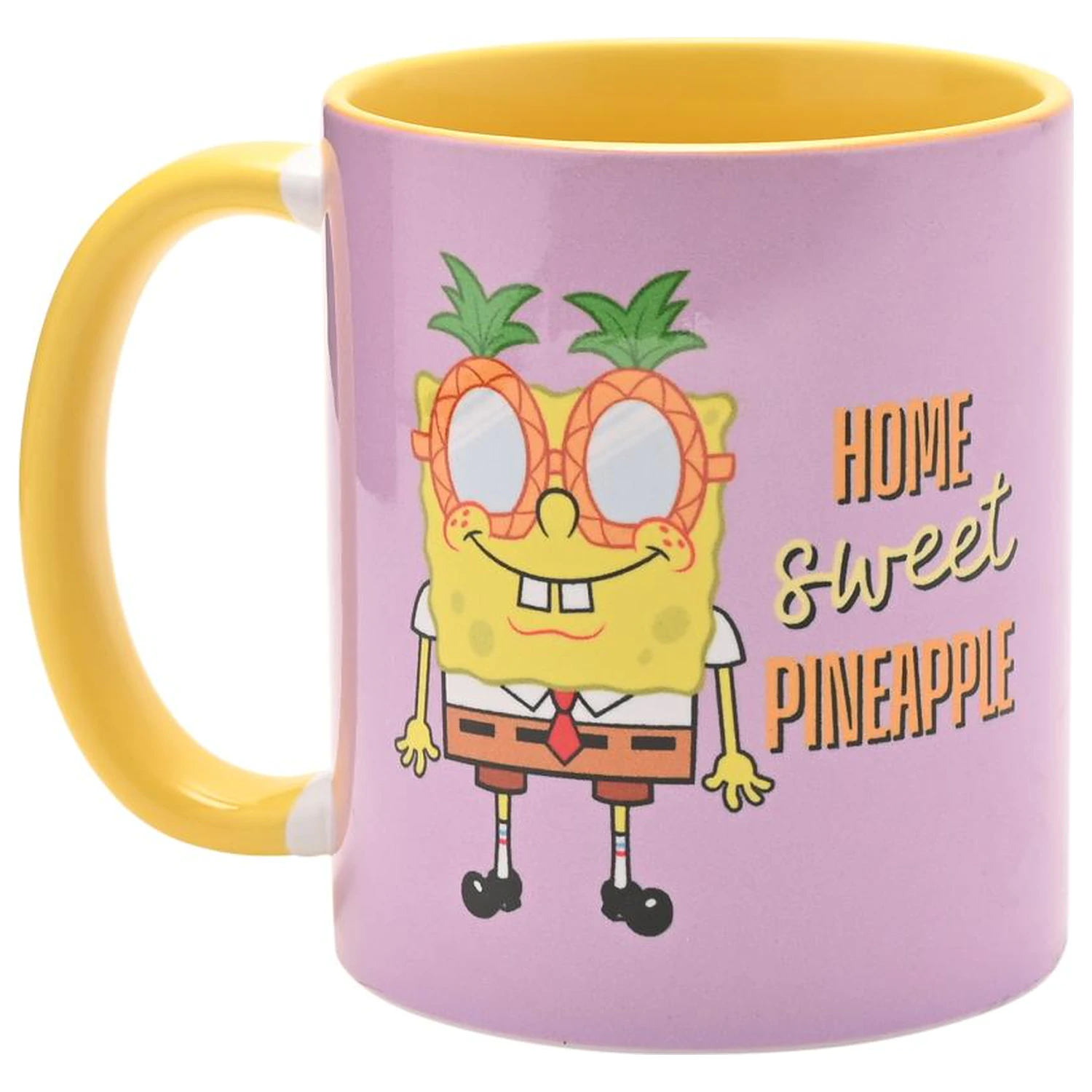 SpongeBob Home Sweet Pineapple innenfarbige Tasse 325 ml Produktfoto
