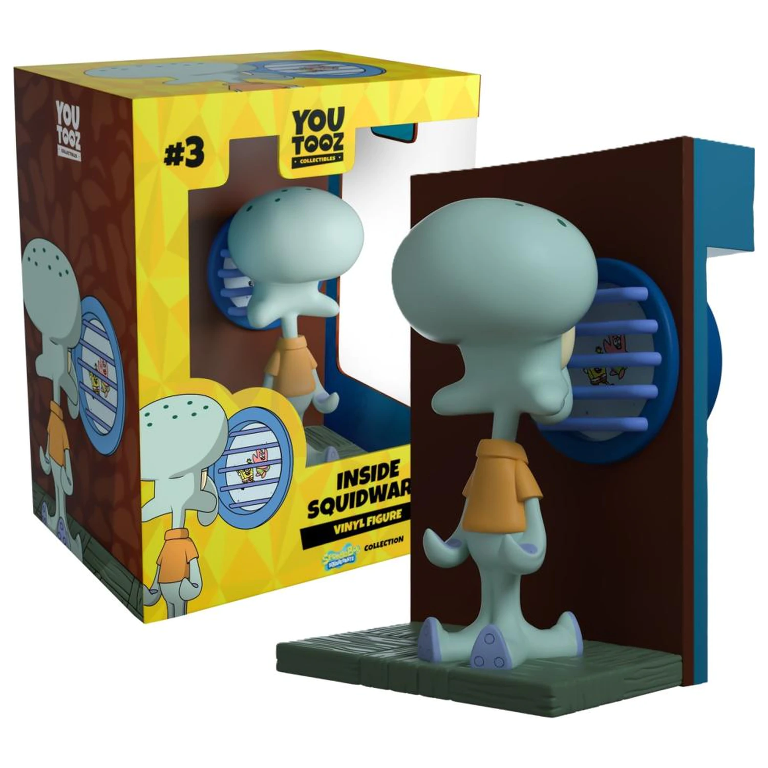 SpongeBob Inside Squidward Figur 10cm Produktfoto