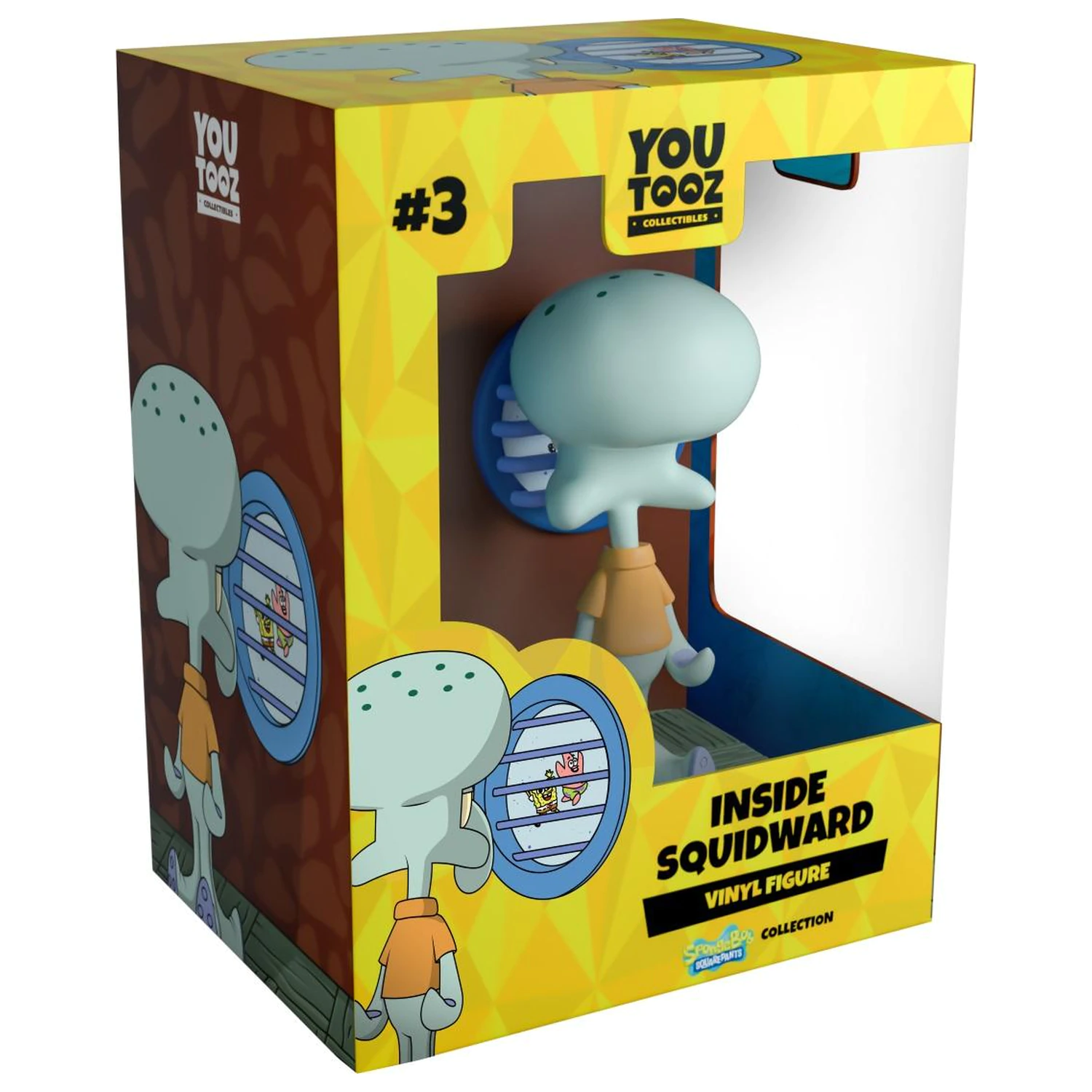 SpongeBob Inside Squidward Figur 10cm Produktfoto