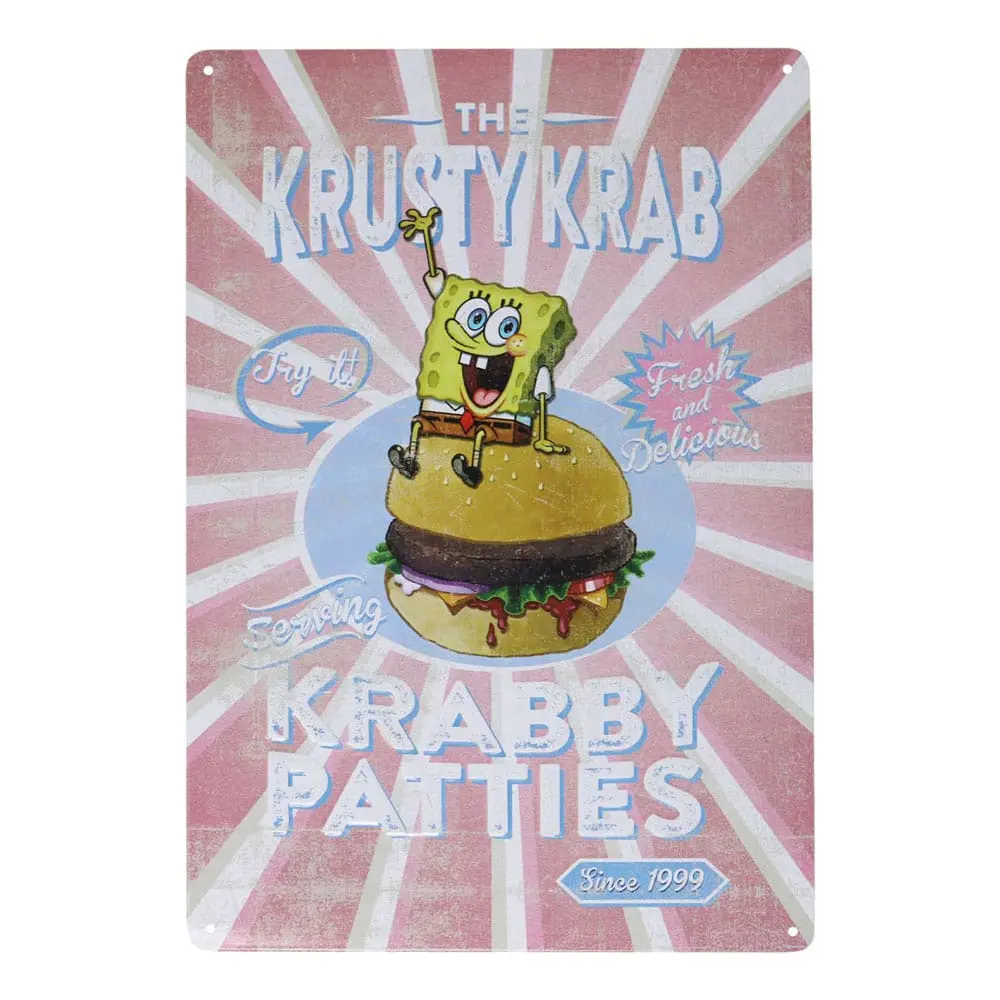 SpongeBob Blechschild Krusty Krab termékfotó