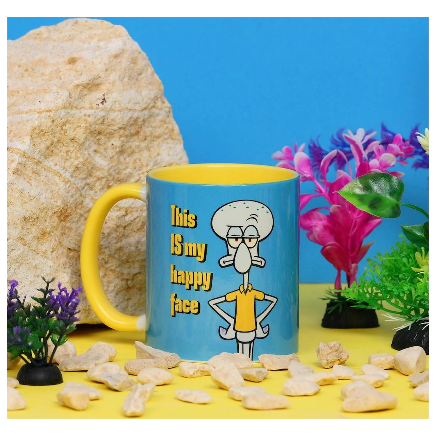 SpongeBob My Happy Face Innenfarbige Tasse 325 ml Produktfoto