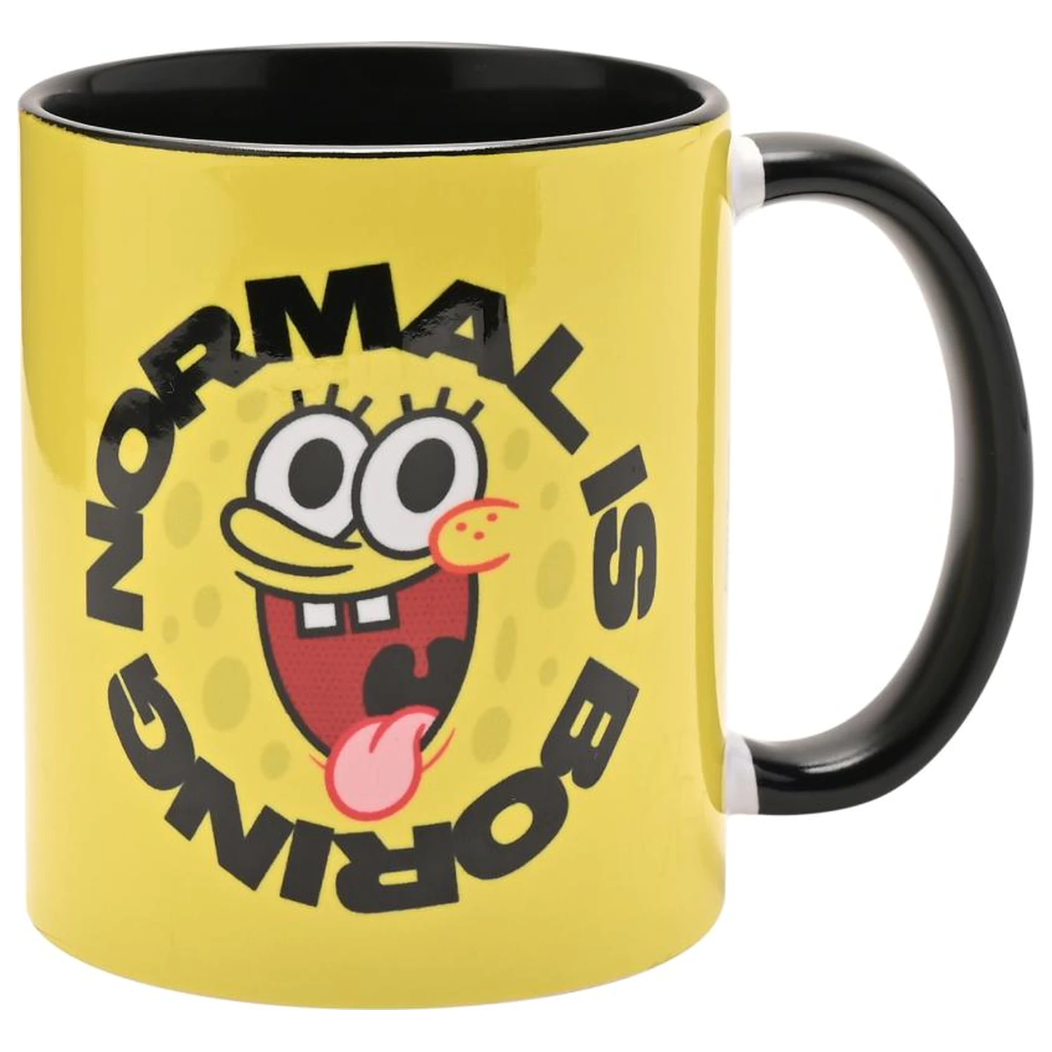 SpongeBob Normal is Boring Innen Farbe Becher 325 ml Produktfoto