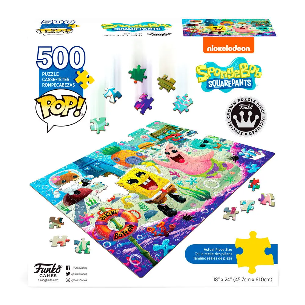 SpongeBob puzzle 500St termékfotó