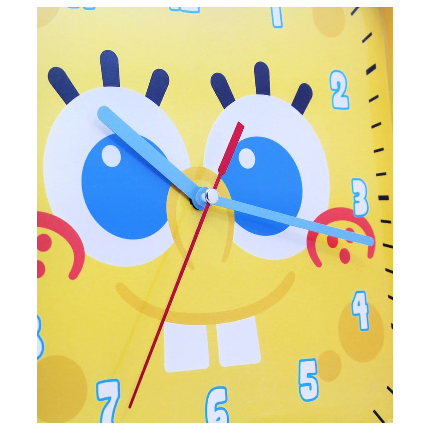 Spongebob Wanduhr quadratisch Spongebob Produktfoto
