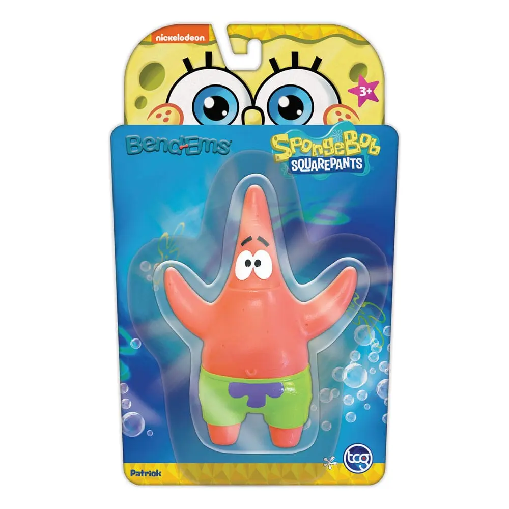 SpongeBob Schwammkopf Bend-Ems Actionfiguren Patrick Star 15 cm termékfotó