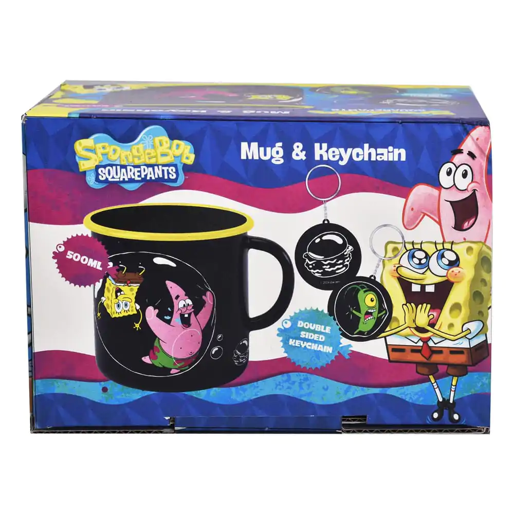 SpongeBob Schwammkopf Tasse und Schlüsselanhänger Produktfoto