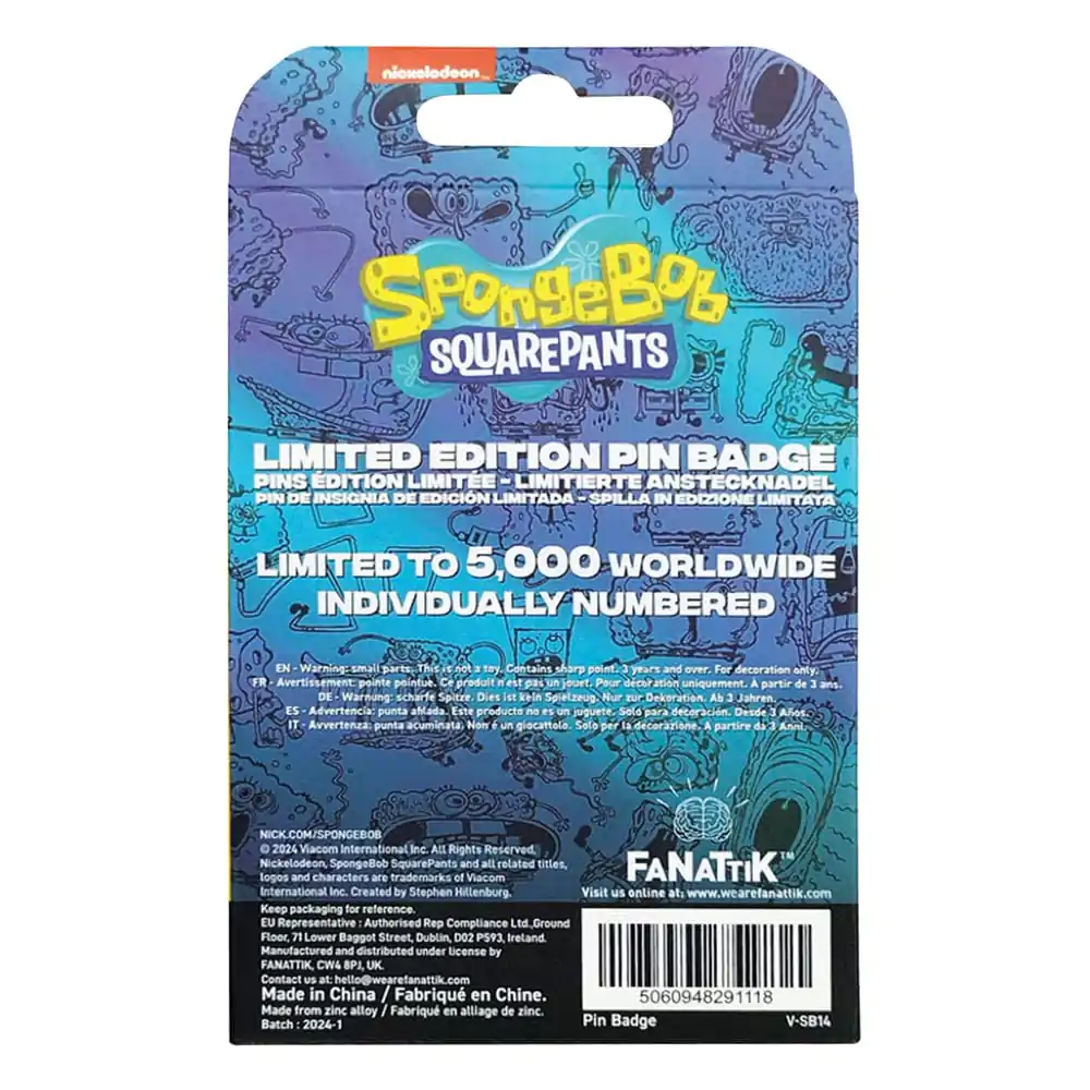 SpongeBob Schwammkopf Ansteck-Pin Bubble Limited Edition termékfotó
