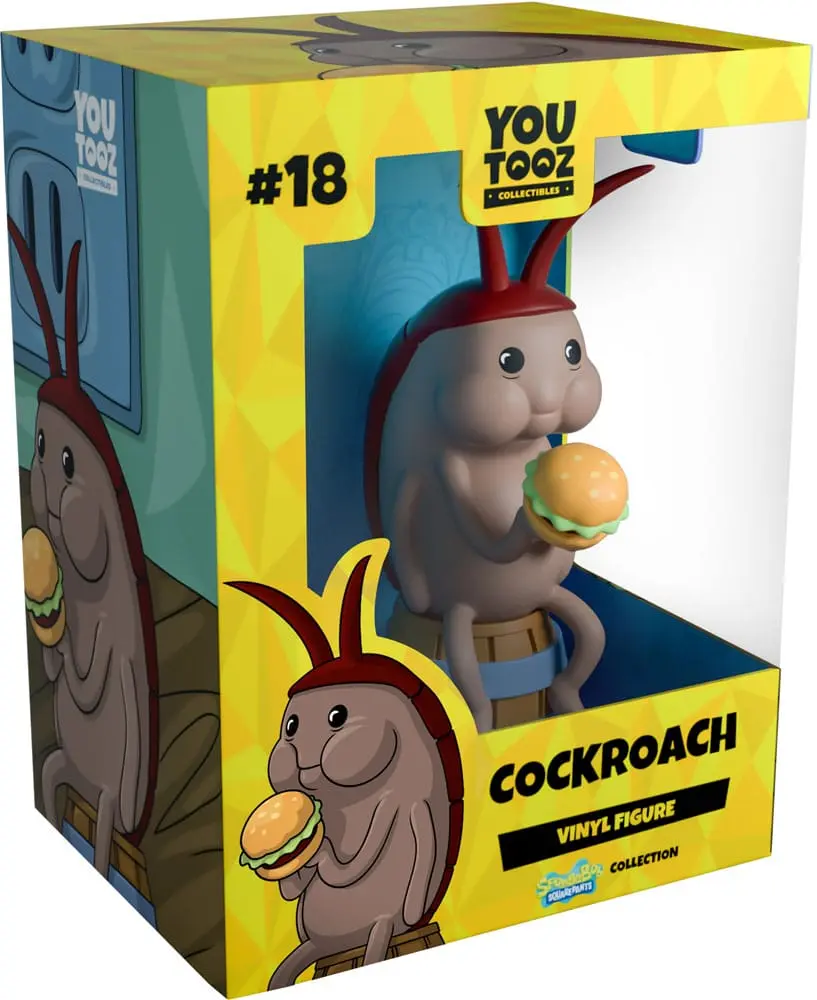 SpongeBob Schwammkopf Vinyl Figur Cockroach 12 cm Produktfoto