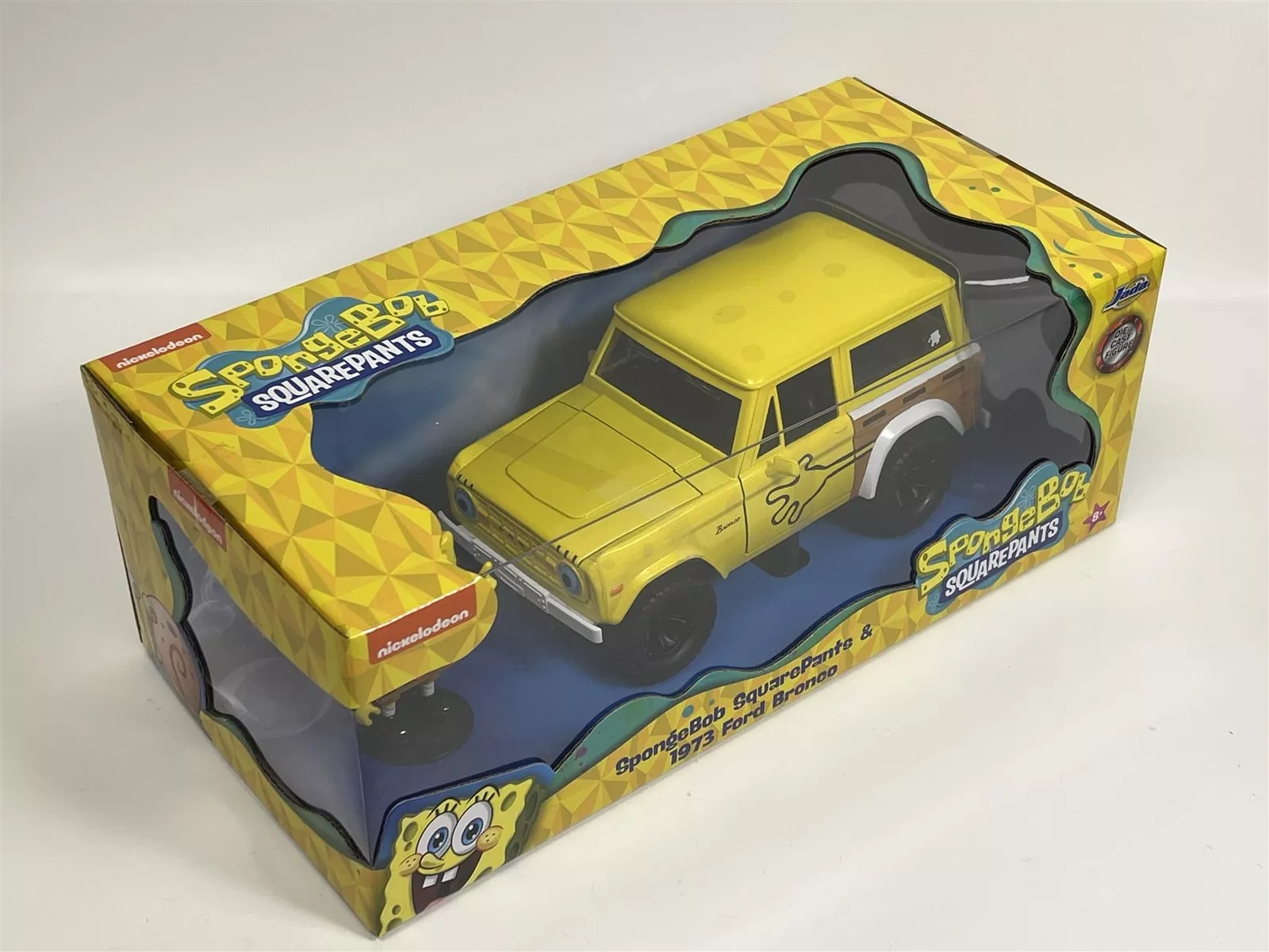 Spongebob Schwammkopf Diecast Modell 1/24 1973 Ford Bronco Produktfoto