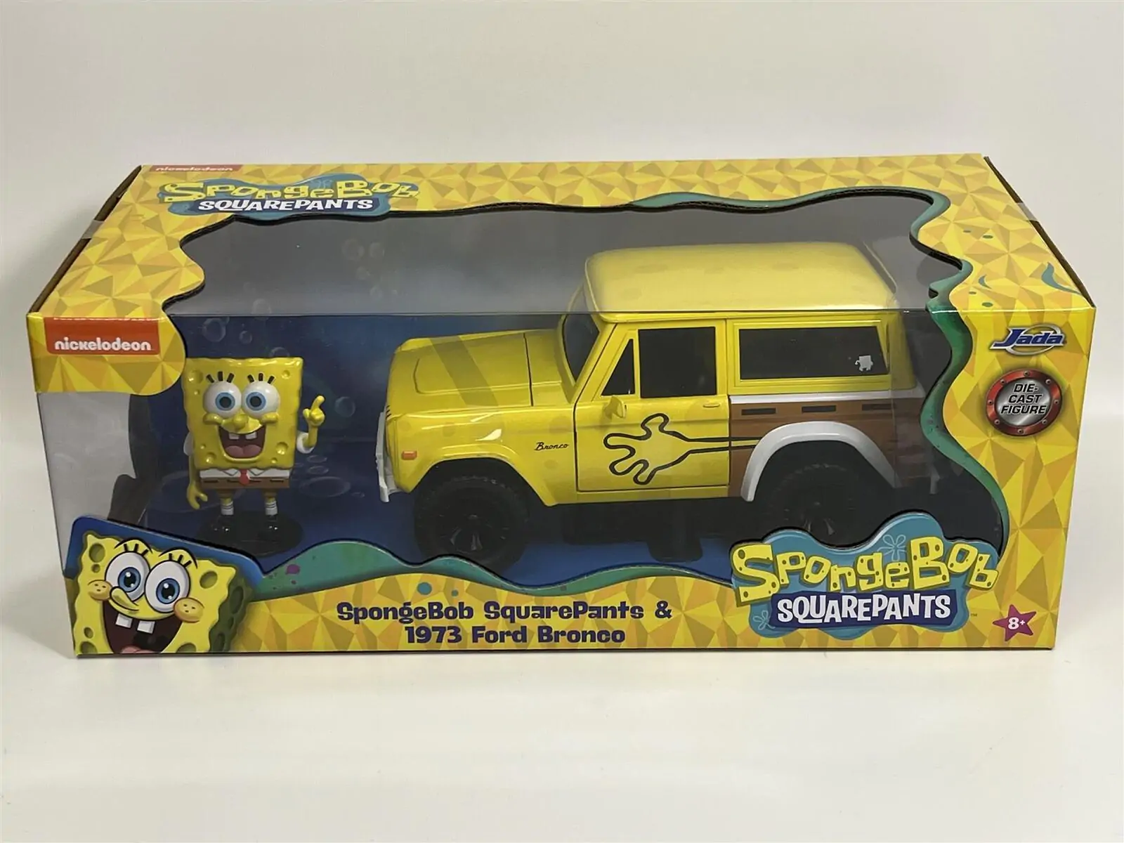 Spongebob Schwammkopf Diecast Modell 1/24 1973 Ford Bronco Produktfoto