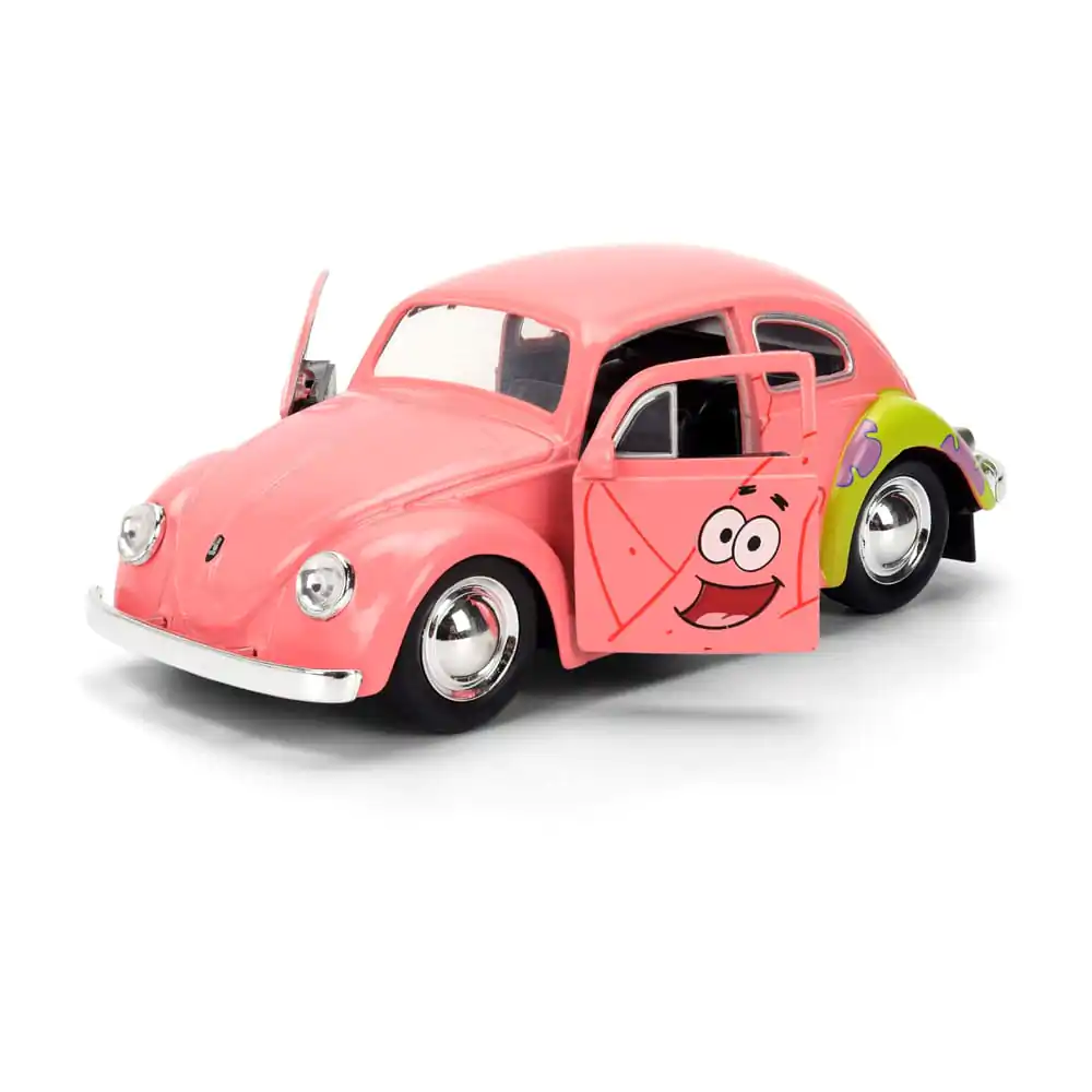 Spongebob Schwammkopf Diecast Modell 1/32 1959 VW Beetle Patrick Produktfoto