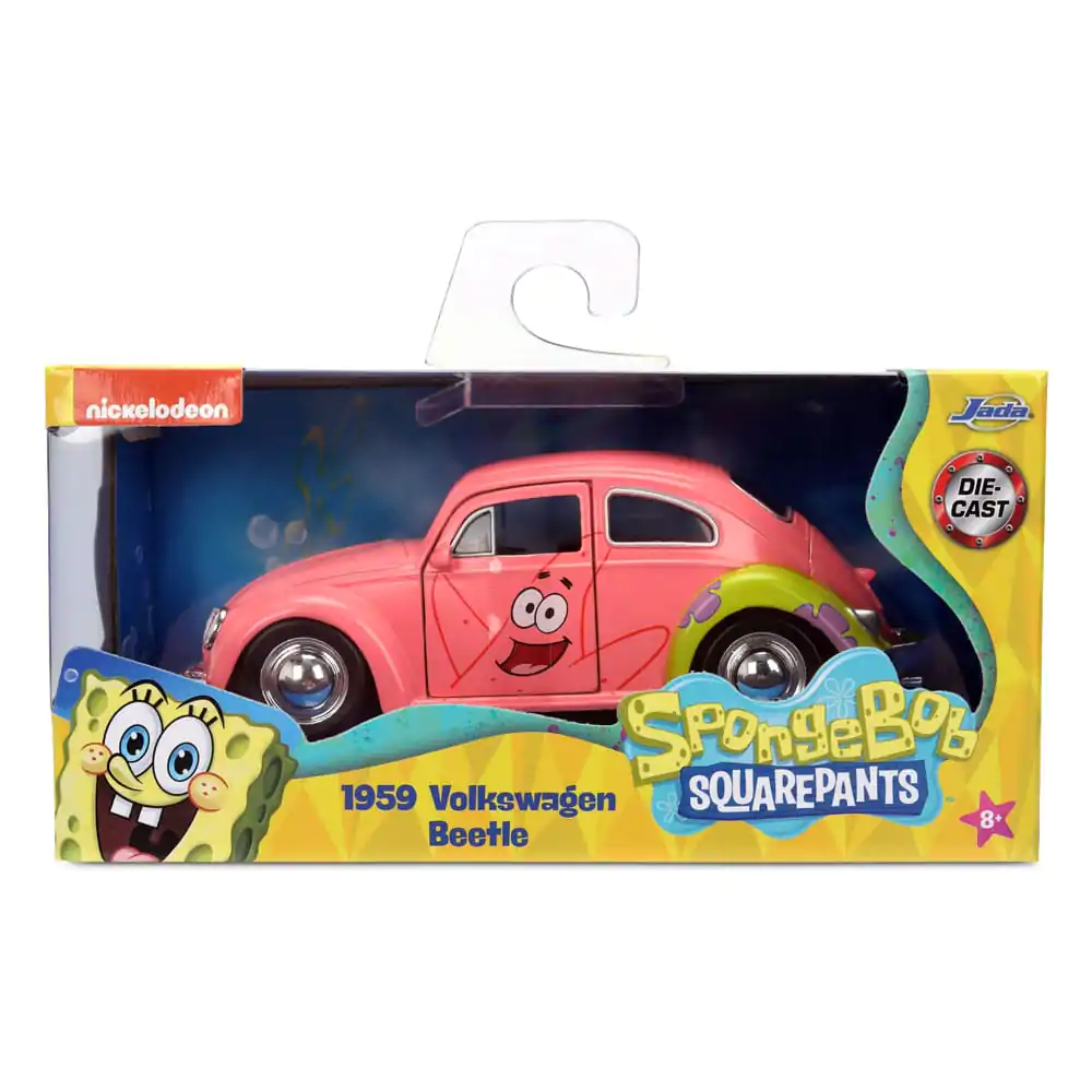 Spongebob Schwammkopf Diecast Modell 1/32 1959 VW Beetle Patrick Produktfoto