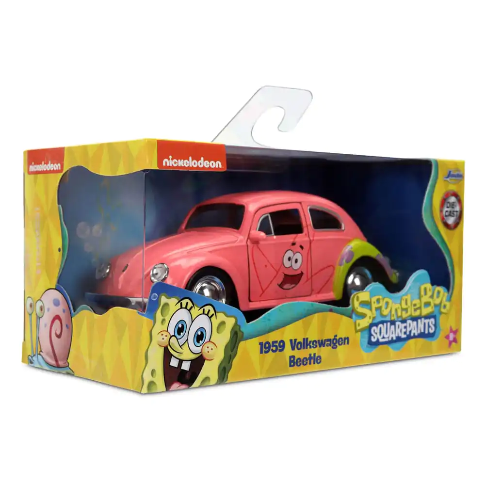 Spongebob Schwammkopf Diecast Modell 1/32 1959 VW Beetle Patrick Produktfoto