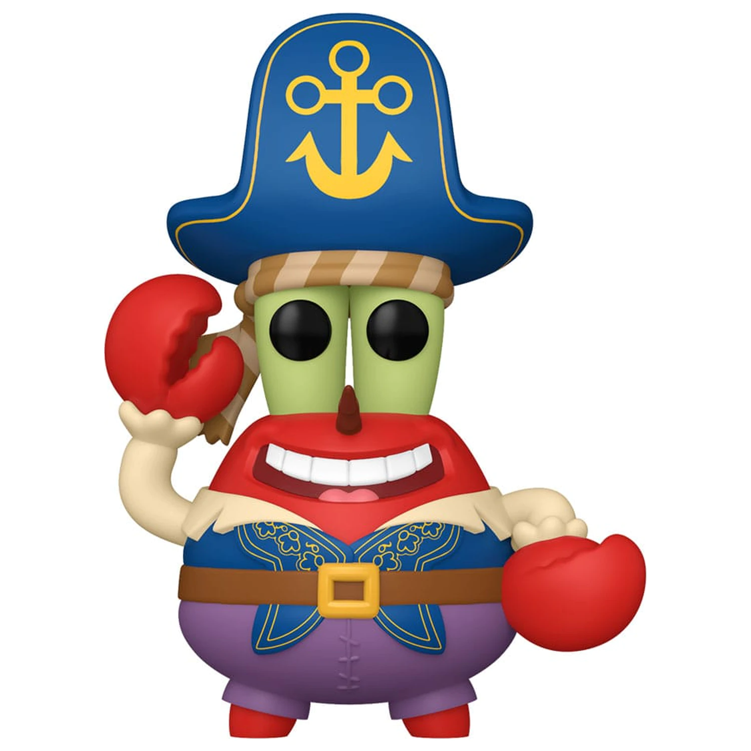 SpongeBob SquarePants Funko POP! Vinyl Figur Mr. Krabs (Pirate) 9 cm Produktfoto