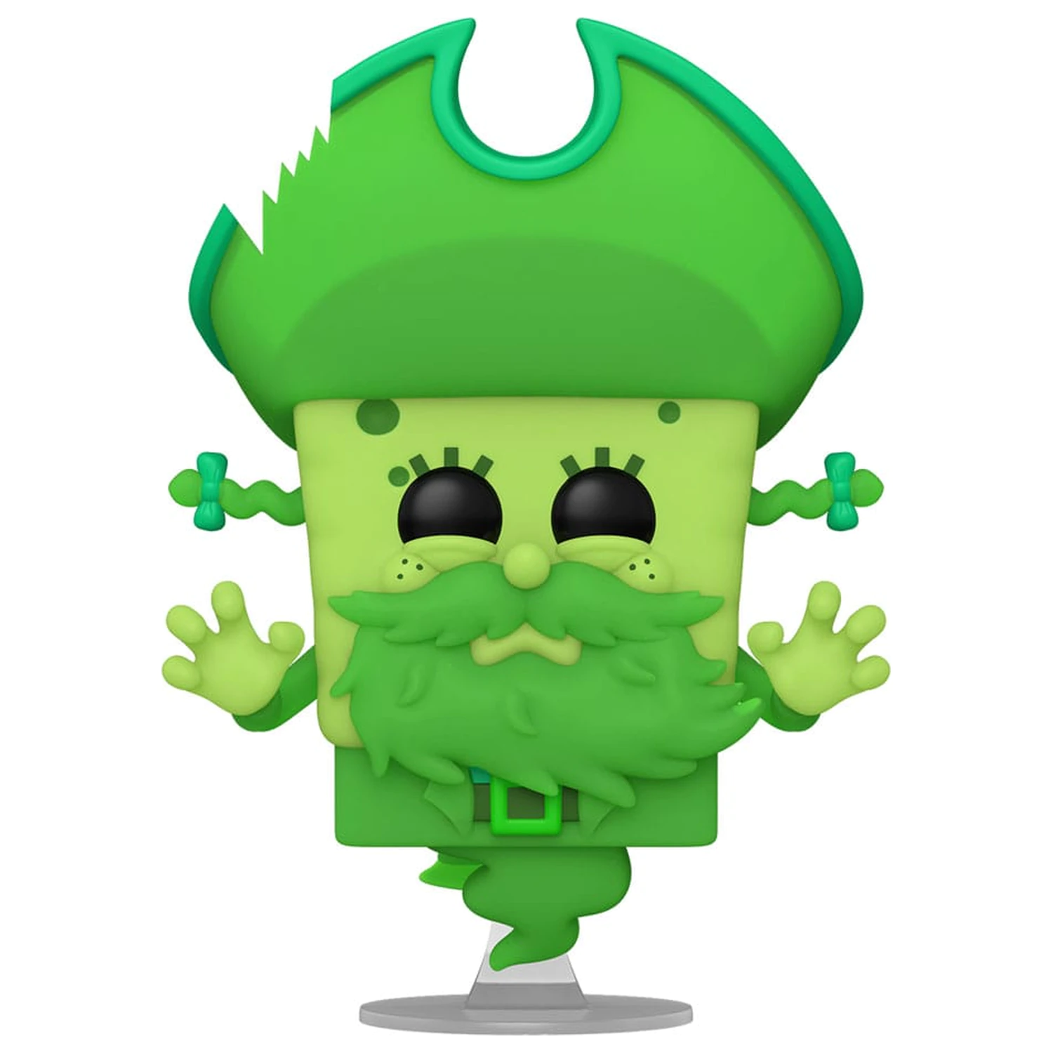 SpongeBob SquarePants Funko POP! Vinyl Figur SpongeBob as the Flying Dutchman (Glow) 9 cm Produktfoto