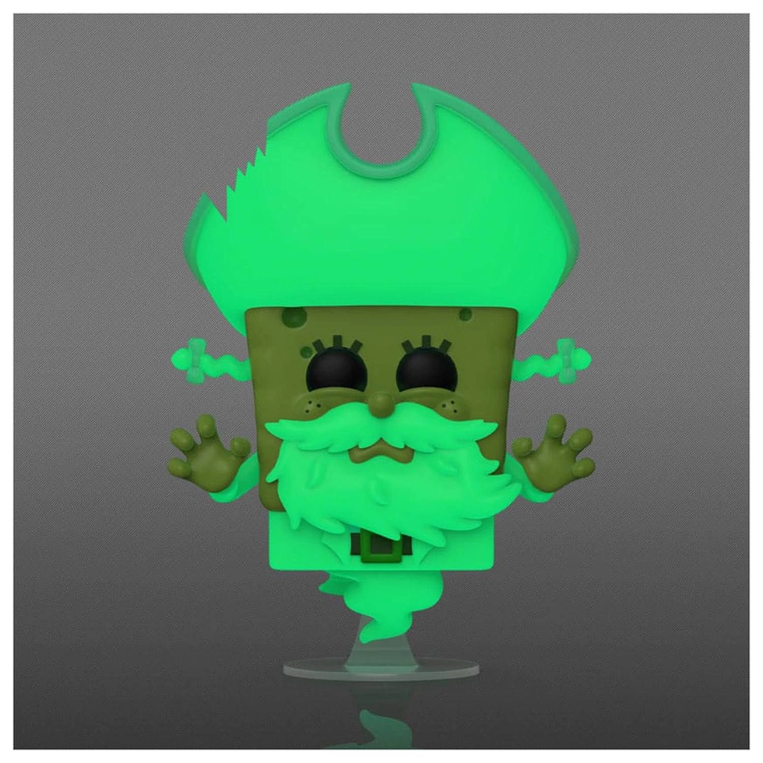 SpongeBob SquarePants Funko POP! Vinyl Figur SpongeBob as the Flying Dutchman (Glow) 9 cm Produktfoto