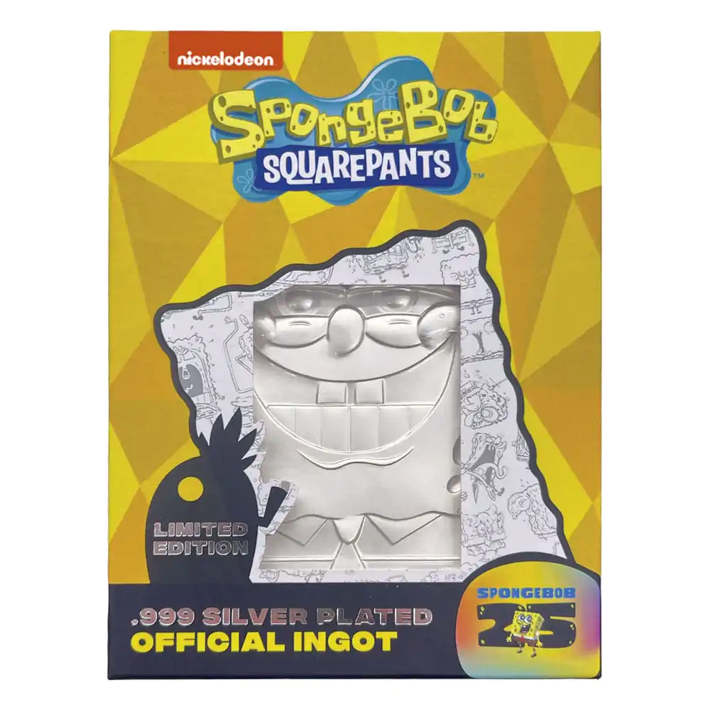 SpongeBob Schwammkopf Metallbarren 25th Anniversary Limited Edition termékfotó