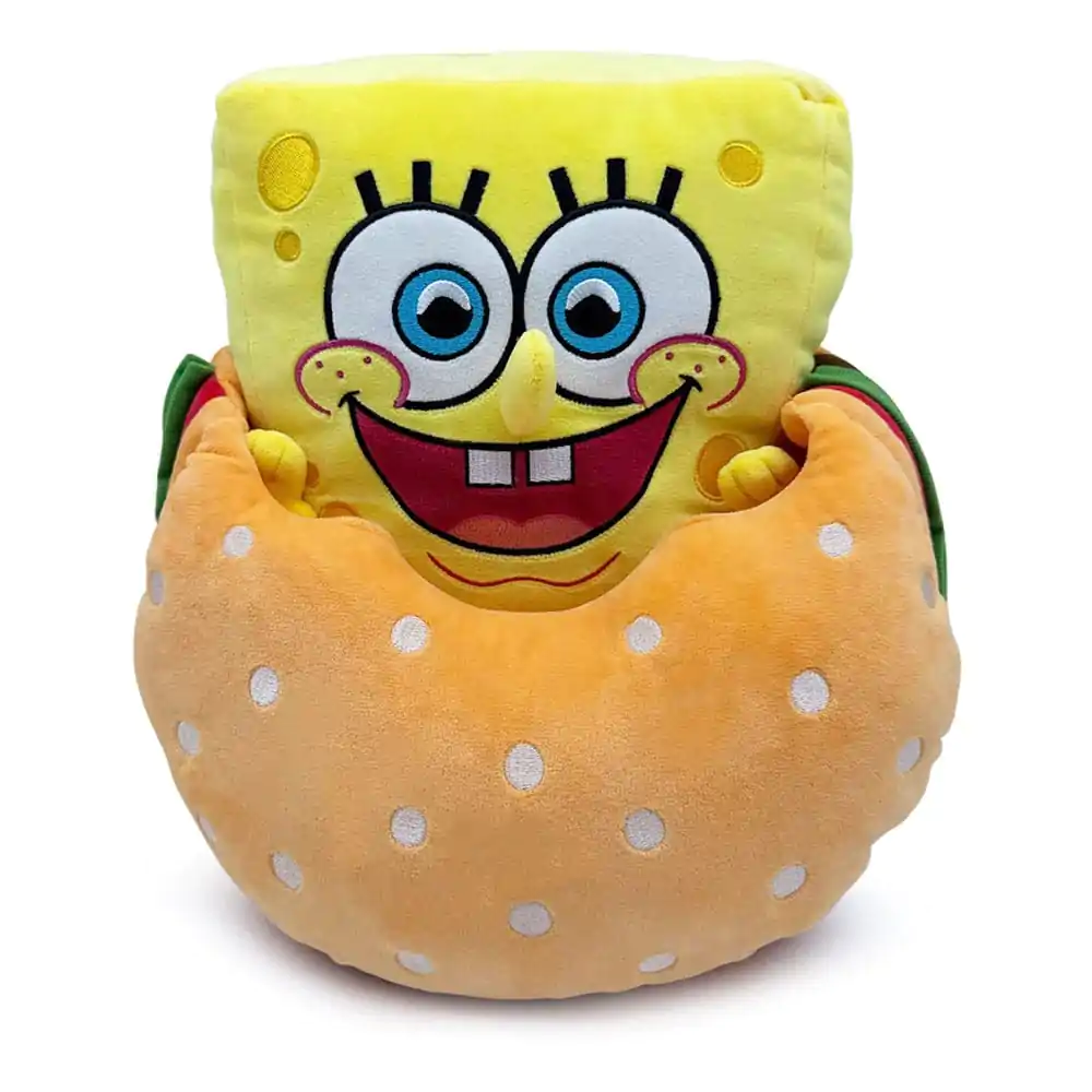 SpongeBob Schwammkopf Plüschfigur Krabbenburger 22 cm Produktfoto