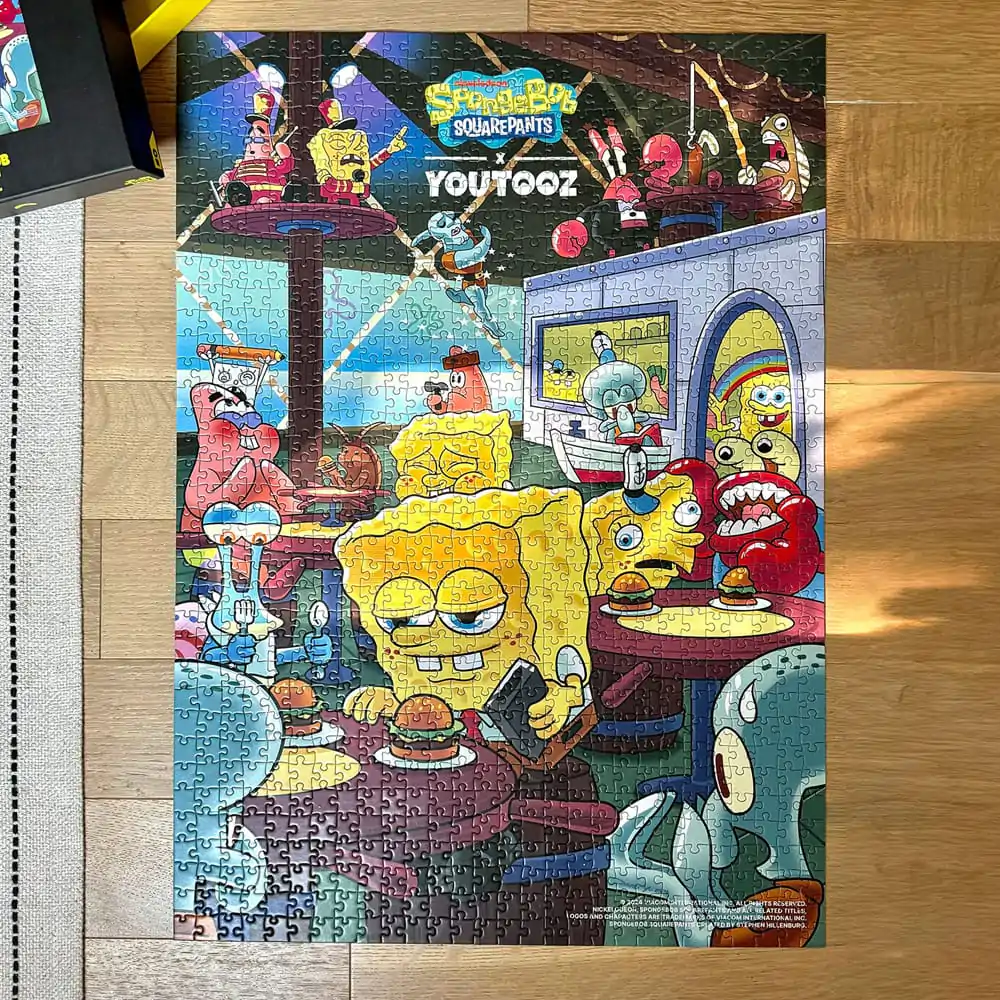 SpongeBob Schwammkopf Jigsaw Puzzle Krosse Krabbe (1000 Teile) Produktfoto
