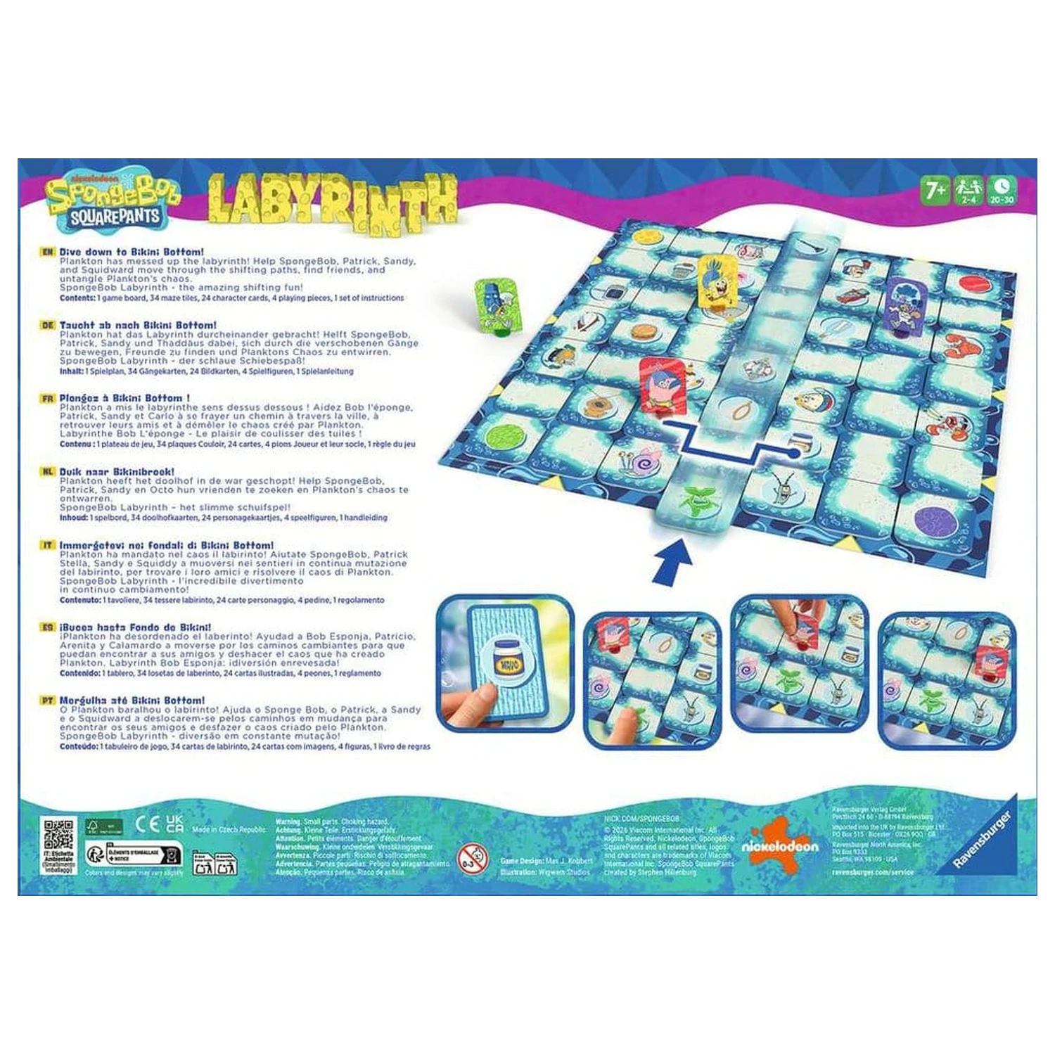 SpongeBob SquarePants Labyrinth Produktfoto