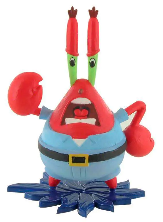 SpongeBob SquarePants Miniaturfigur Mr. Krabs 7 cm Produktfoto