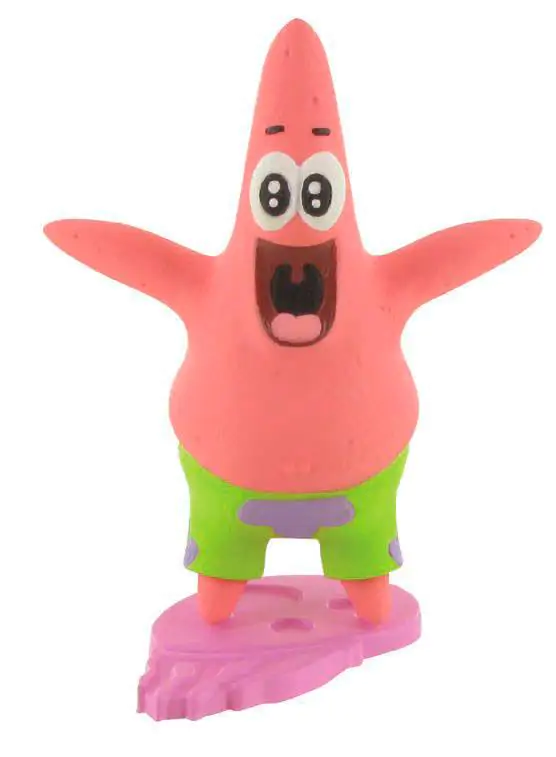 SpongeBob SquarePants Miniatur Figur Patrick 7 cm Produktfoto