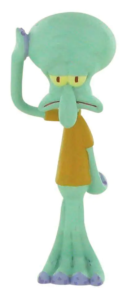 SpongeBob SquarePants Miniaturfigur Squidward 7 cm Produktfoto
