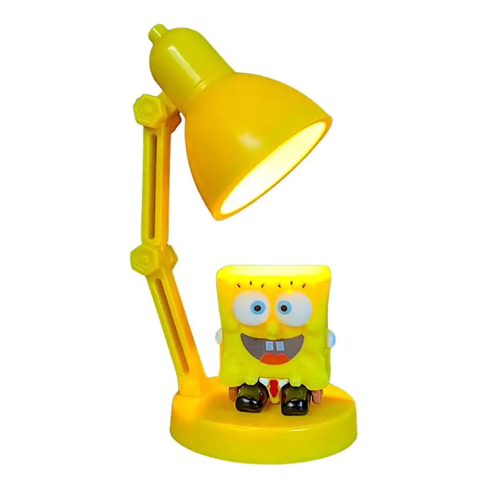 SpongeBob Schwammkopf Mini LED-Lampe mit Figur 10 cm Produktfoto