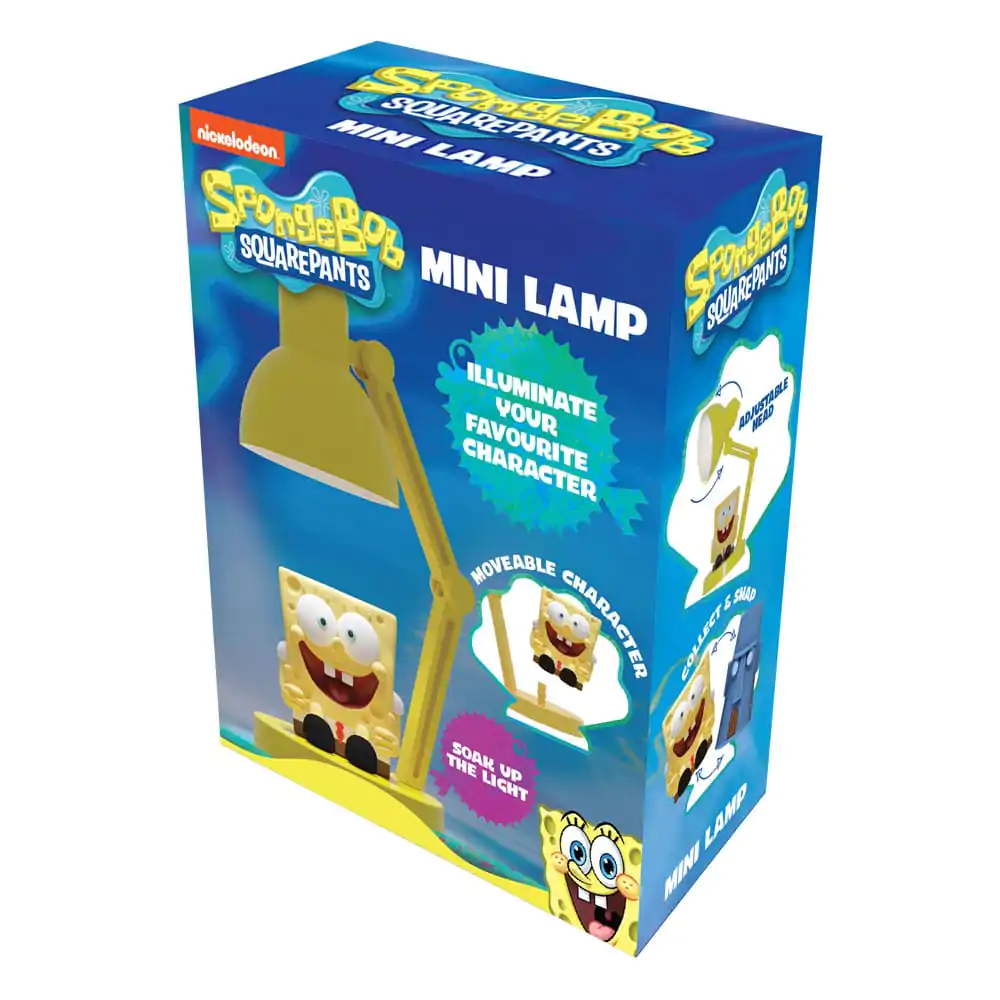 SpongeBob Schwammkopf Mini LED-Lampe mit Figur 10 cm Produktfoto