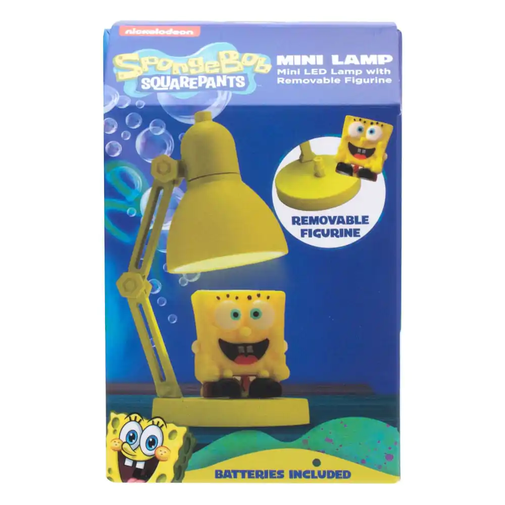 SpongeBob Schwammkopf Mini LED-Lampe mit Figur 10 cm Produktfoto