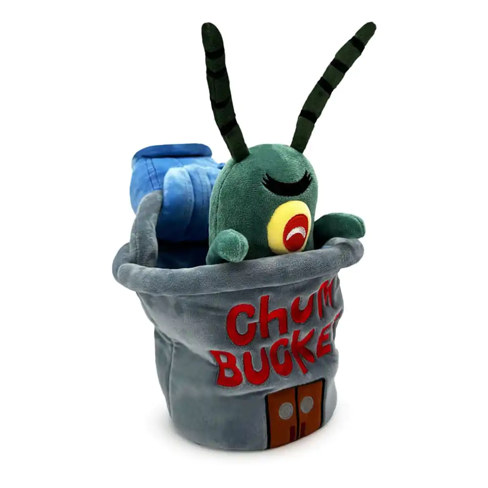 SpongeBob Schwammkopf Plüschfigur Plankton Chum Bucket 22 cm termékfotó