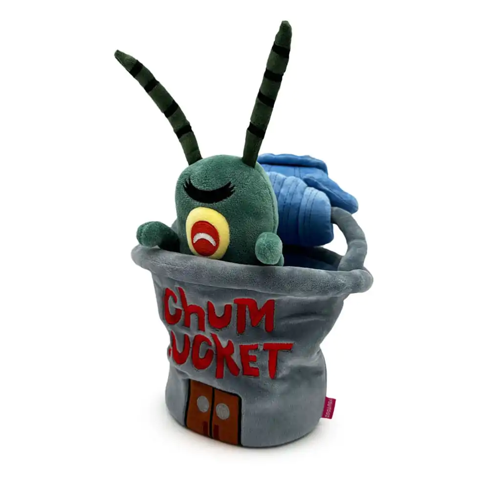 SpongeBob Schwammkopf Plüschfigur Plankton Chum Bucket 22 cm termékfotó