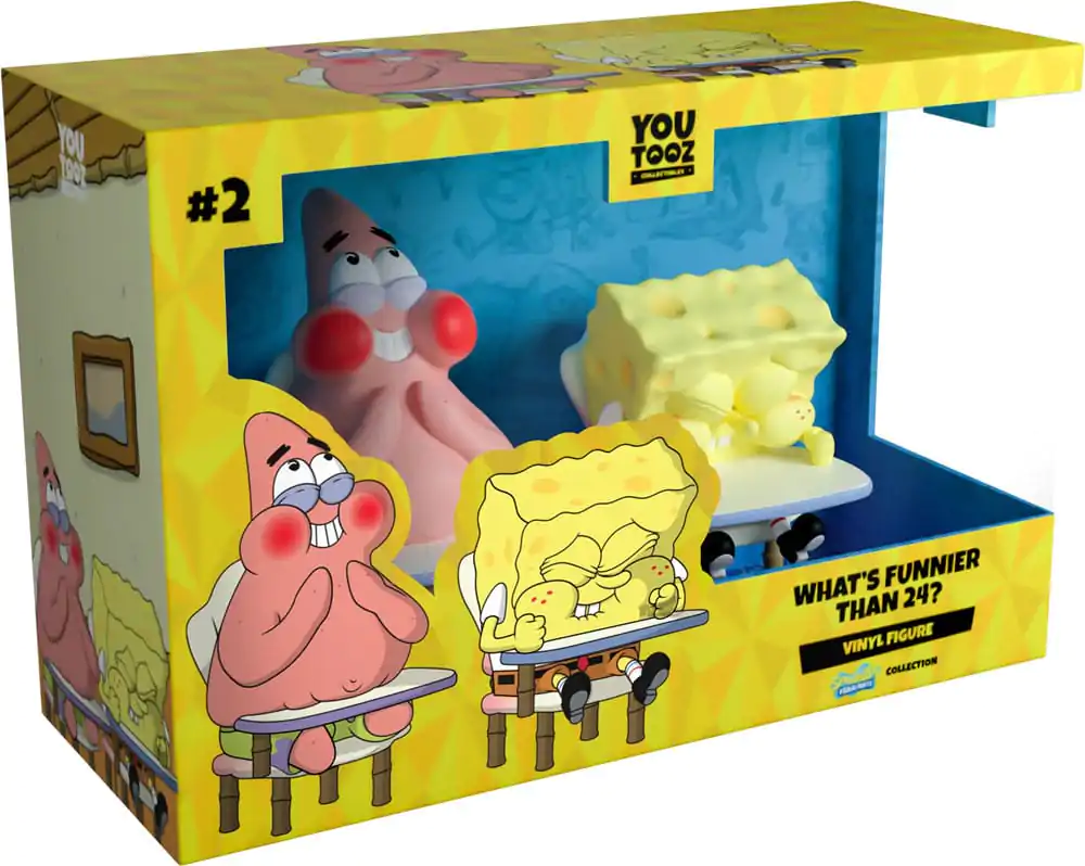 SpongeBob Schwammkopf Vinyl Figur What's Funnier Than 24 10 cm termékfotó