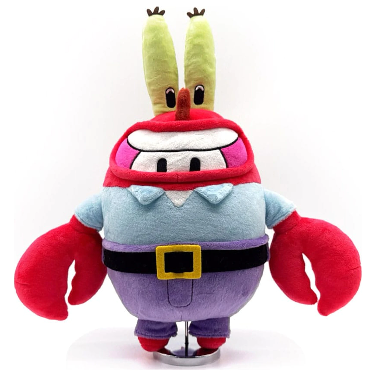 SpongeBob SquarePants x Fall Guys Plüsch Figur Fall Guys Mr. Krabs 22 cm Produktfoto